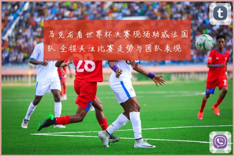 马克龙看世界杯决赛现场助威法国队 全程关注比赛走势与团队表现